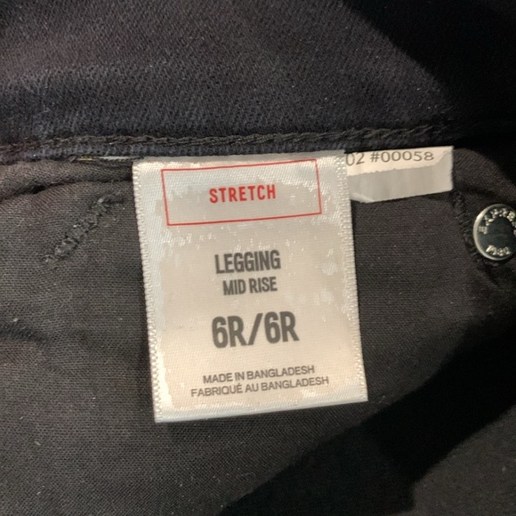 Express black distressed jegging - Picture 3 of 3